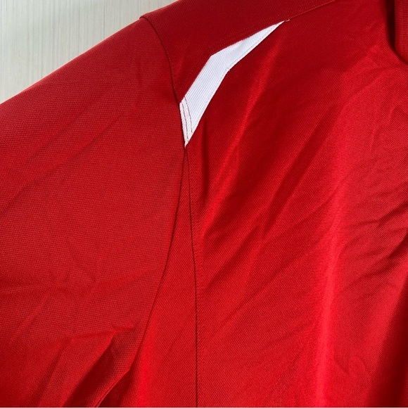 Nike Golf Tour Performance Dri-Fit Men’s Red 
 Short Sleeve Polo Shirt Size XL - Picture 5 of 10